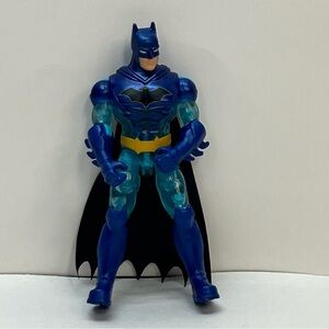 spin master dc comics 4 inch’s bat tech batman action figure clear blue